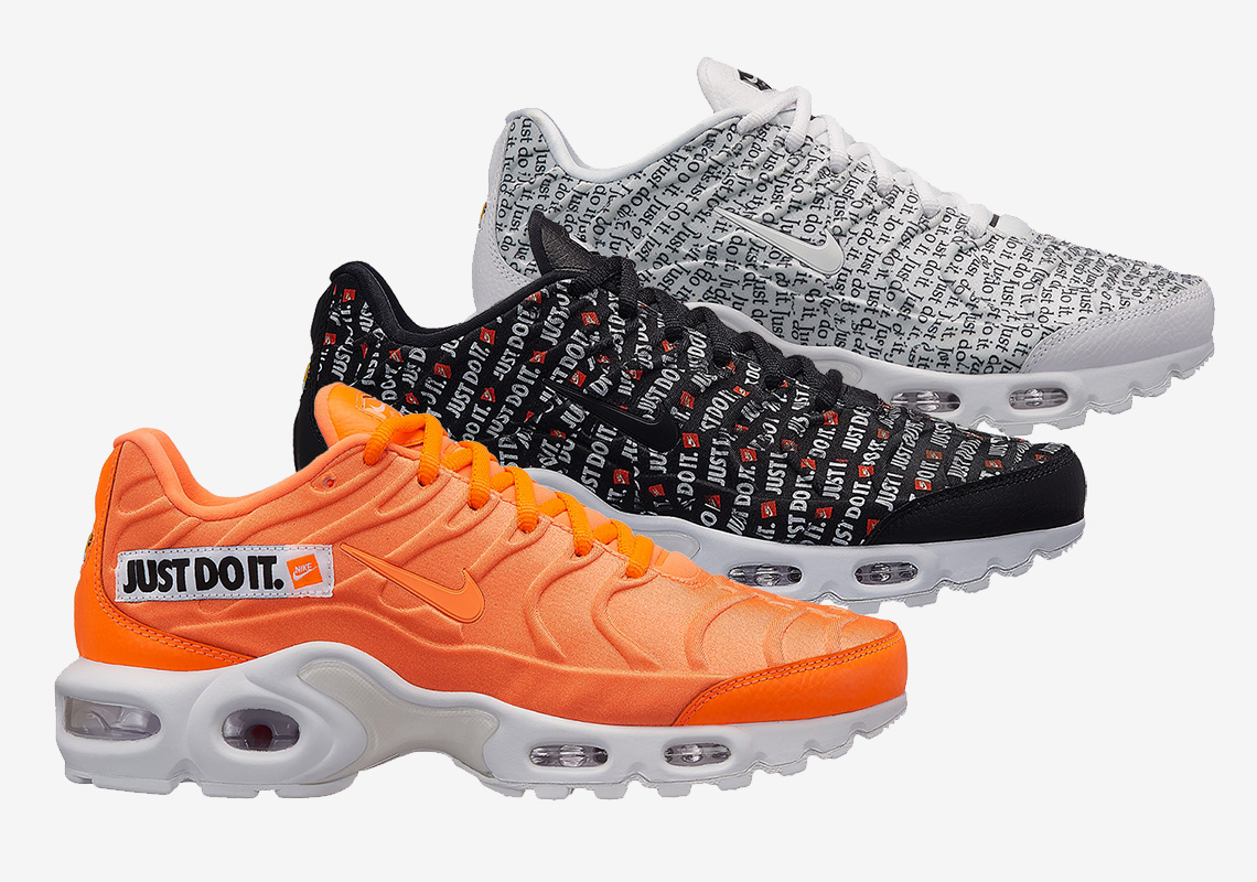 The Nike Air Max Plus Joins The "Just Do It" Pack