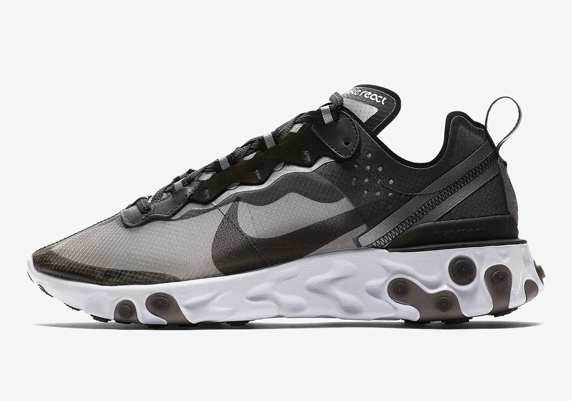 Nike React Element 87 Black Aq1090 001 1