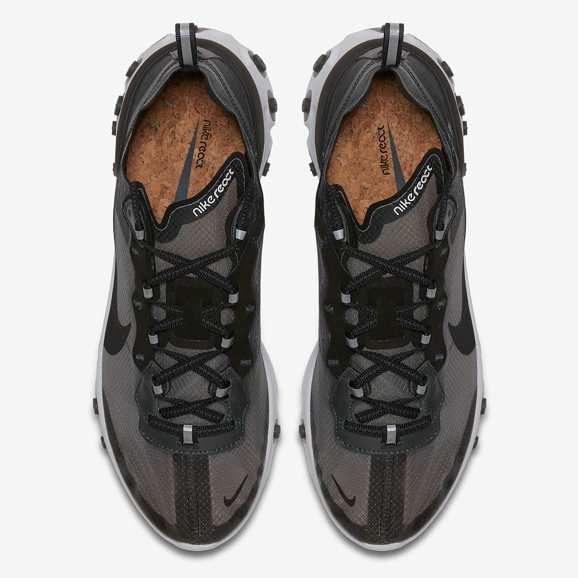 Nike React Element 87 Black Aq1090 001 4