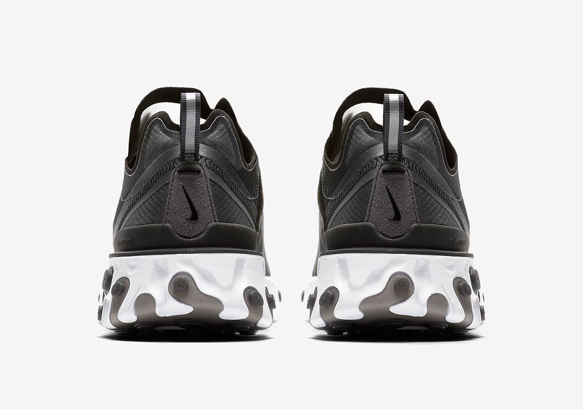 Nike React Element 87 Black Aq1090 001 6