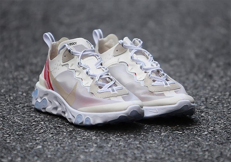 Nike React Element 87 Sail Orange 4