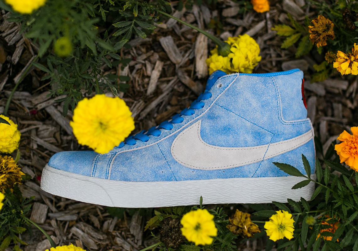 Nike Sb Blazer Mid University Blue 2