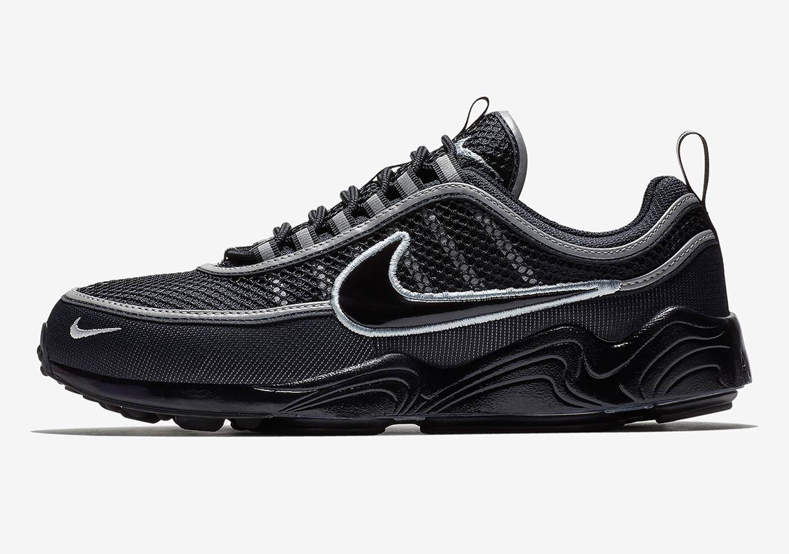 Nike Zoom Spiridon Black Silver 926955 008 1