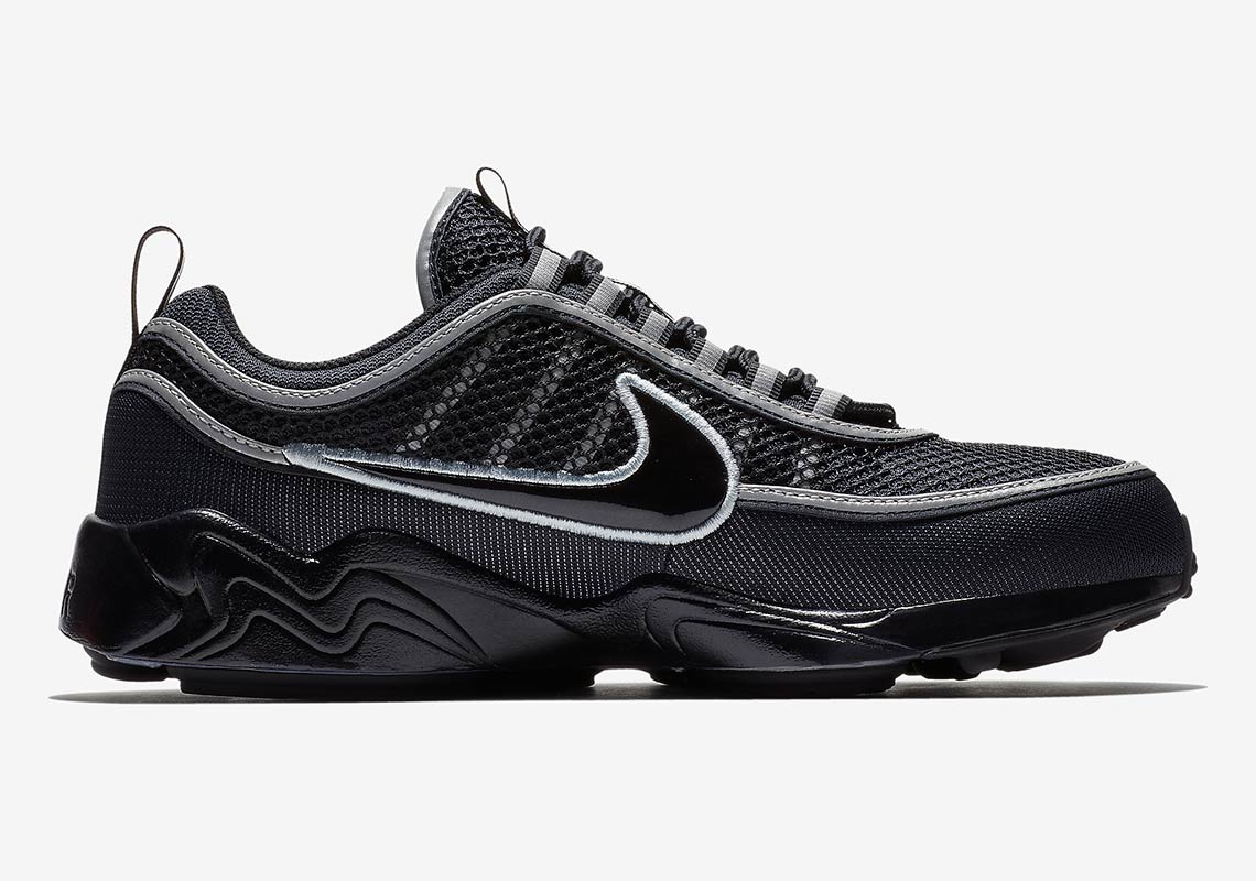 Nike Zoom Spiridon Black Silver 926955 008 3