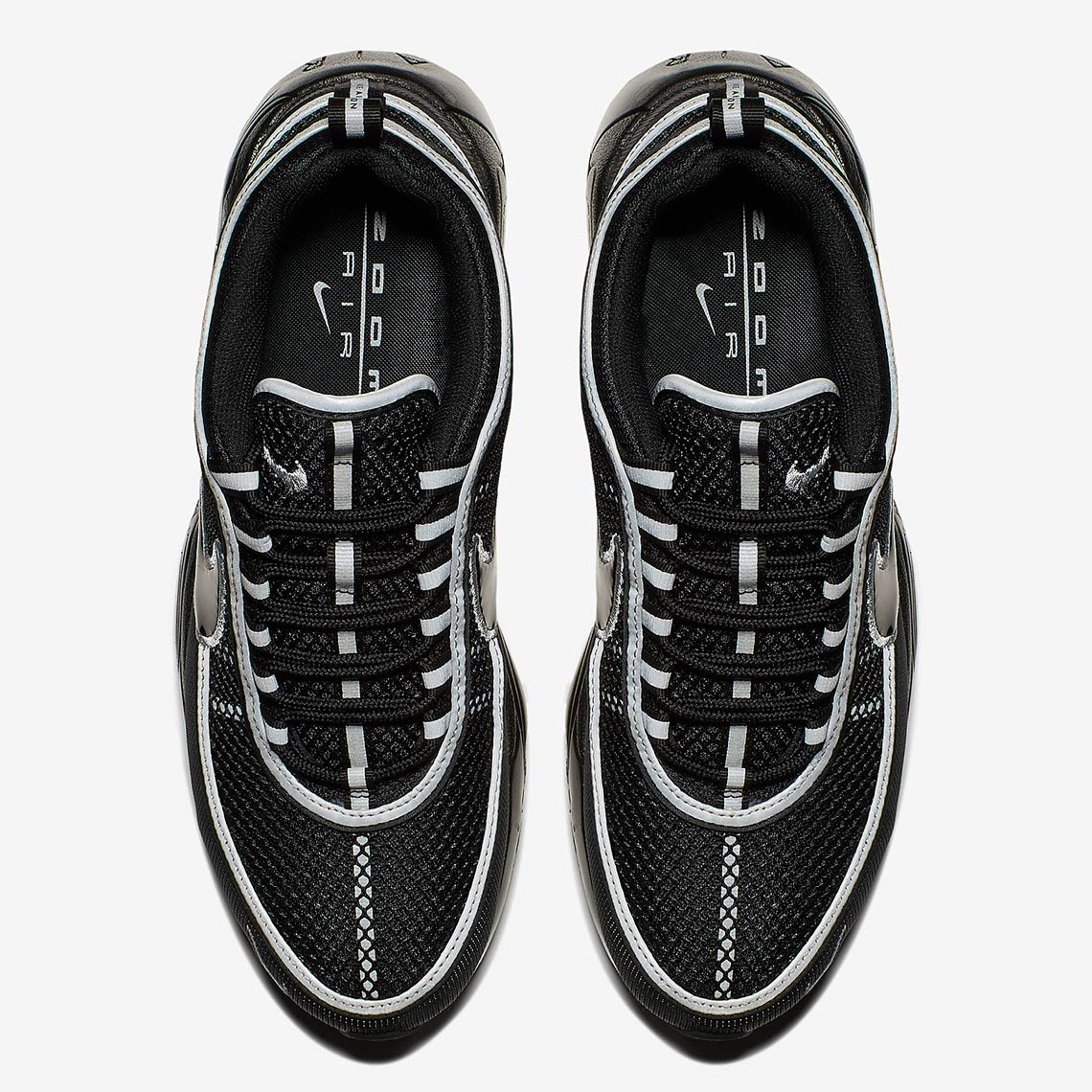 Nike Zoom Spiridon Black Silver 926955 008 4