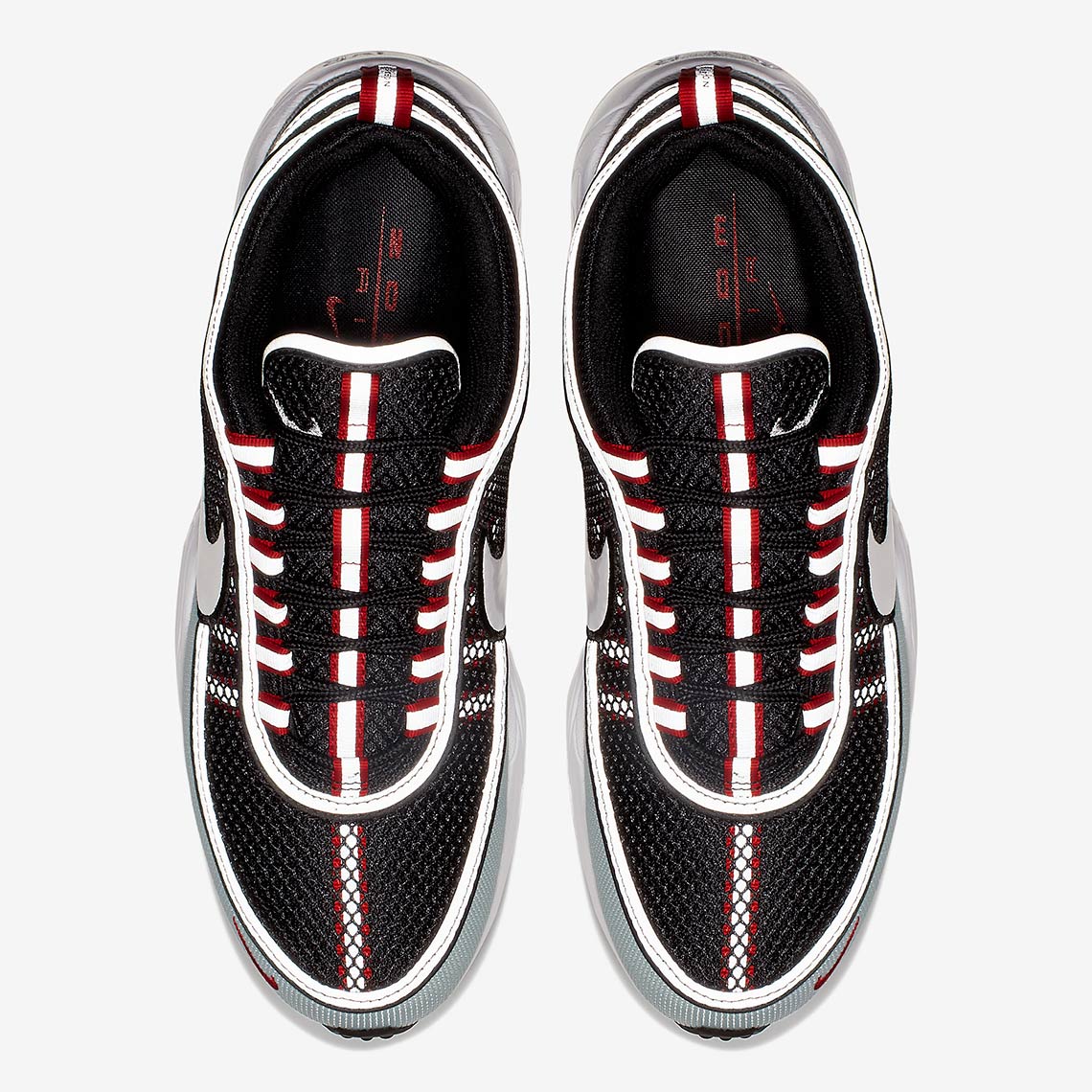 Nike Zoom Spiridon Black Silver Red 926955 010 4