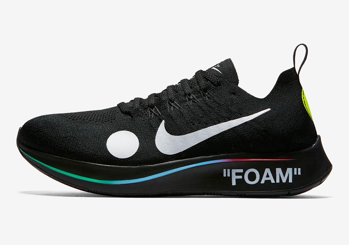 Off White Nike Zoom Fly Mercurial Flyknit Black Ao2115 001 1