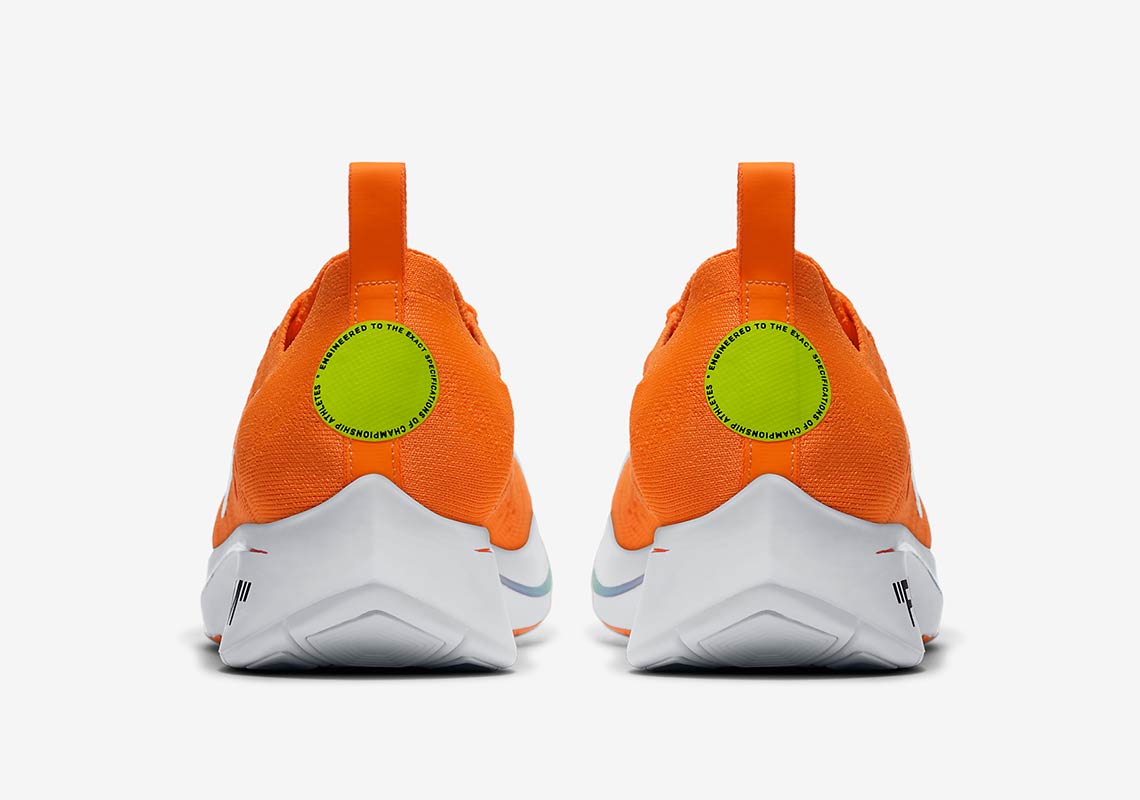 Off White Nike Zoom Fly Mercurial Flyknit Orange Ao2115 800 6