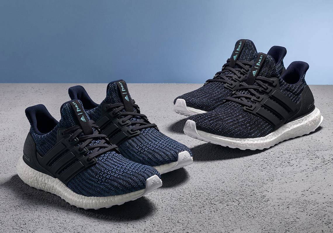 Deep Ocean Blue Arrives On The Parley x adidas Ultra Boost 4.0