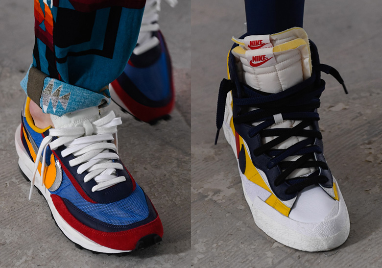 Sacai Reveals Nike Collaborations At Paris Fashion Week SS19 Show