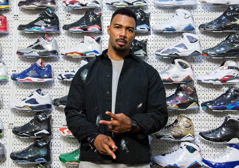 Power's Omari Hardwick Goes Sneaker Shopping At Stadium Goods