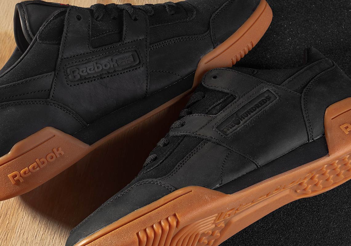 The Hundreds Reebok Workout Black Gum 1