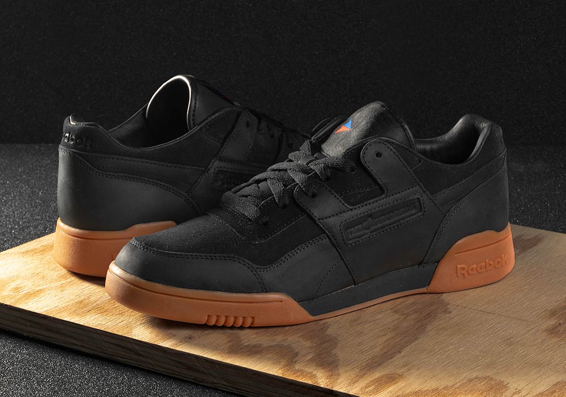 The Hundreds Reebok Workout Black Gum 2