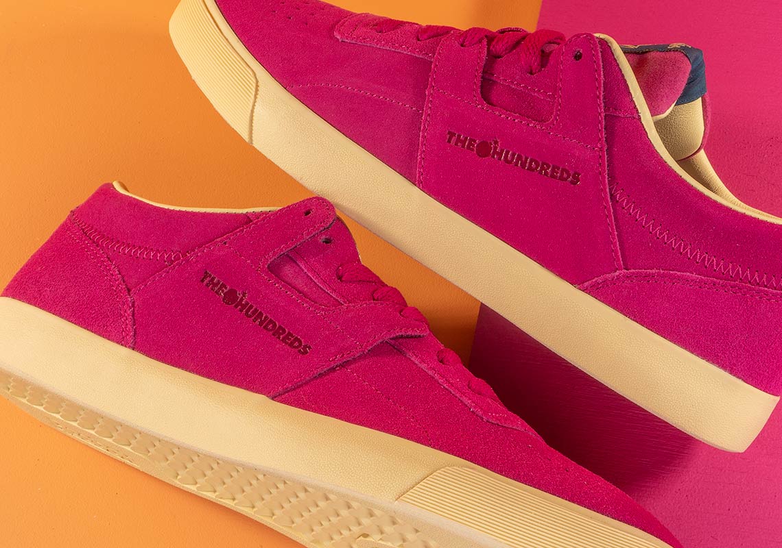 The Hundreds Reebok Workout Fuschia 2