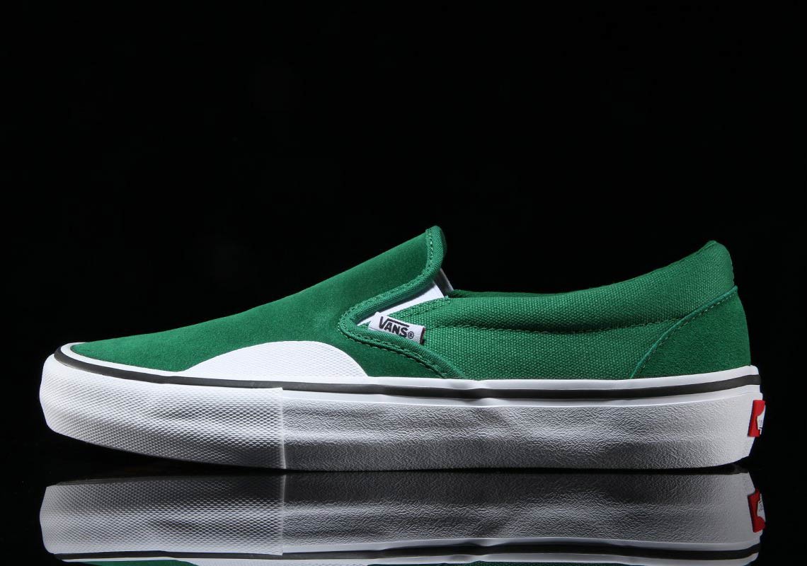 Vans Slip On Rubber Cap Green 6