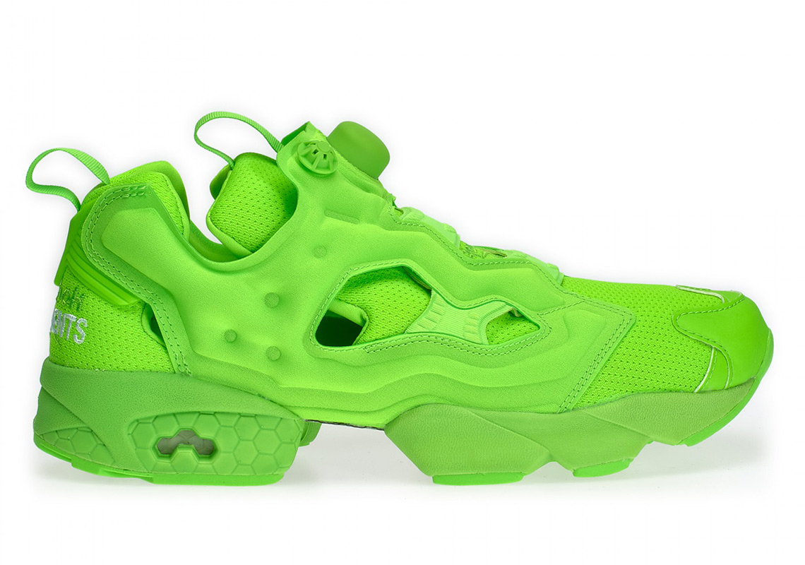 Vetements Reebok Instapump Fury Neon 5