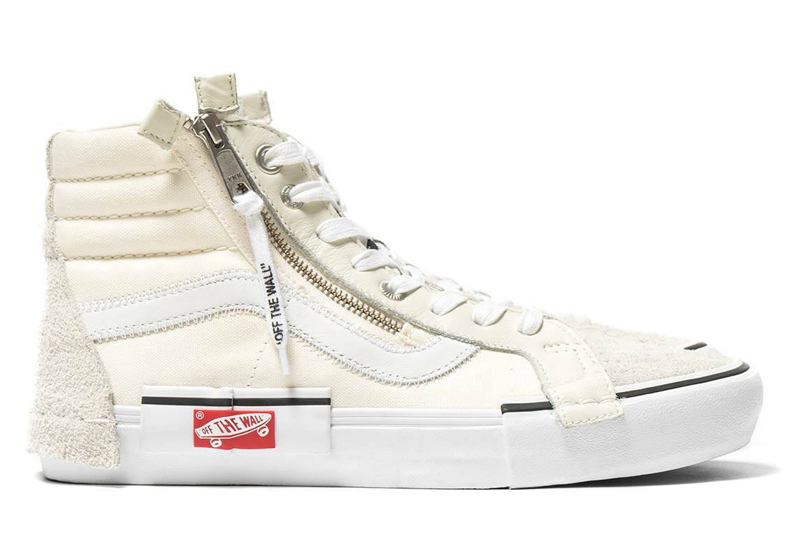 Virgil Abloh Vans Sk8 Hi White 2