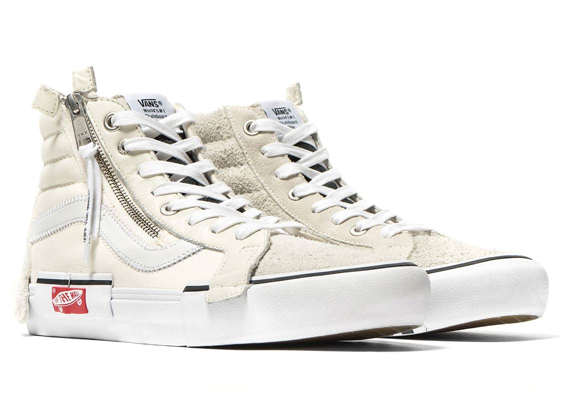 Virgil Abloh Vans Sk8 Hi White 3