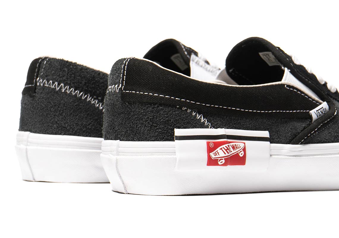 Virgil Abloh Vans Slip On Black 2