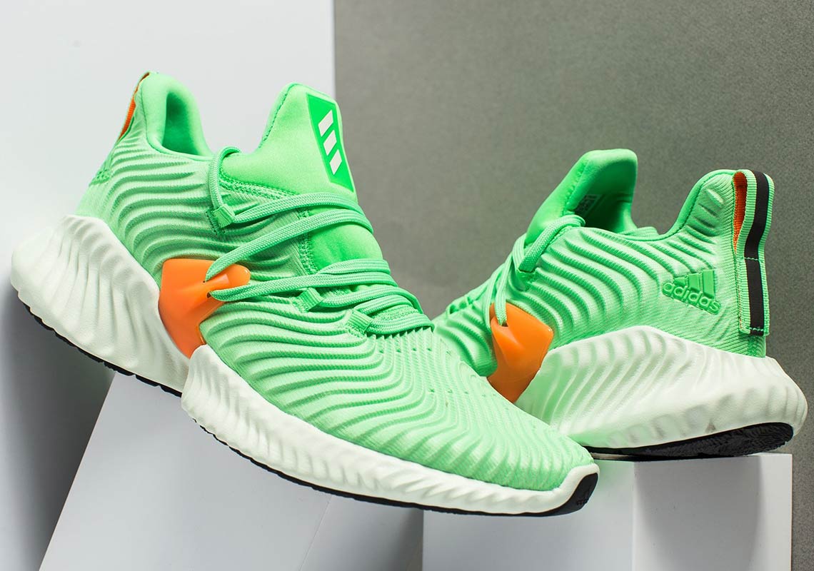 Adidas Alphabounce Instinct Lime Green Cg5515 1