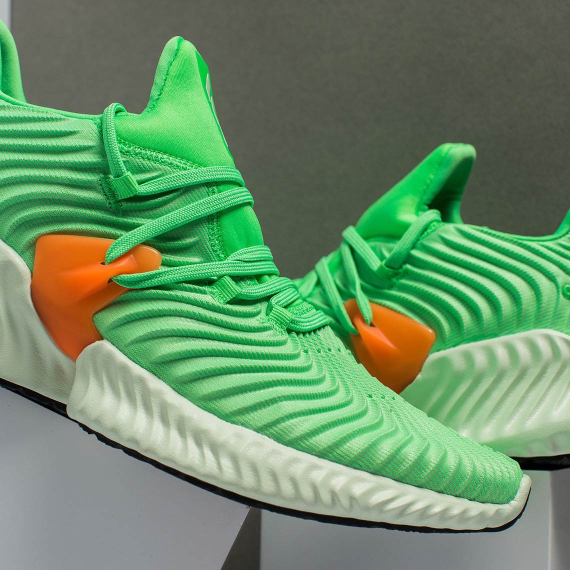 Adidas Alphabounce Instinct Lime Green Cg5515 3