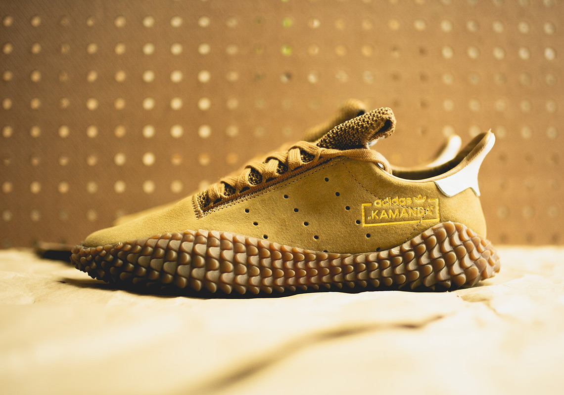 The adidas Kamanda In Raw Tan Is Here