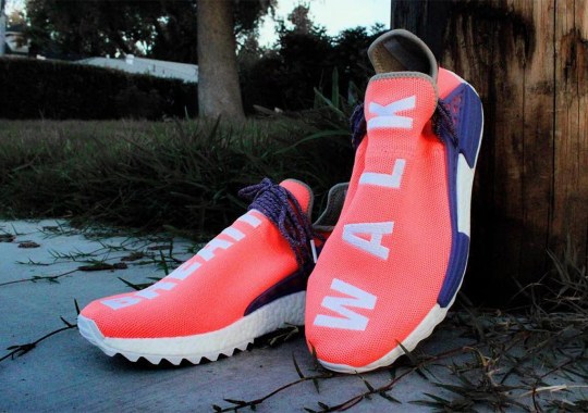 Alternate Colorway Of Pharrell’s adidas NMD Hu “Breathe/Walk” Appears