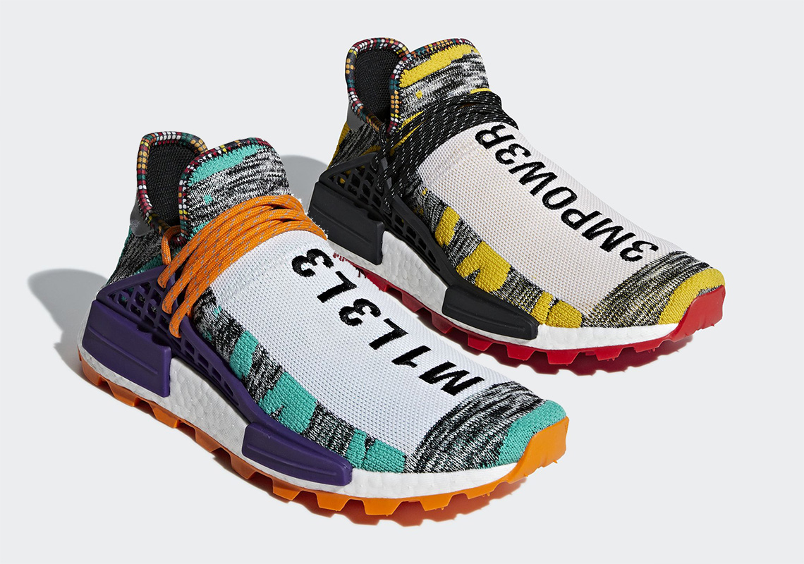 Pharrell x adidas NMD Hu “Solar Pack” Releases On August 18th