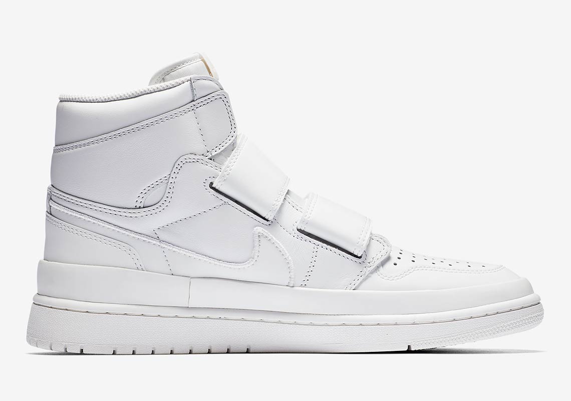 Air Jordan 1 High Double Strap White Aq7924 100 3