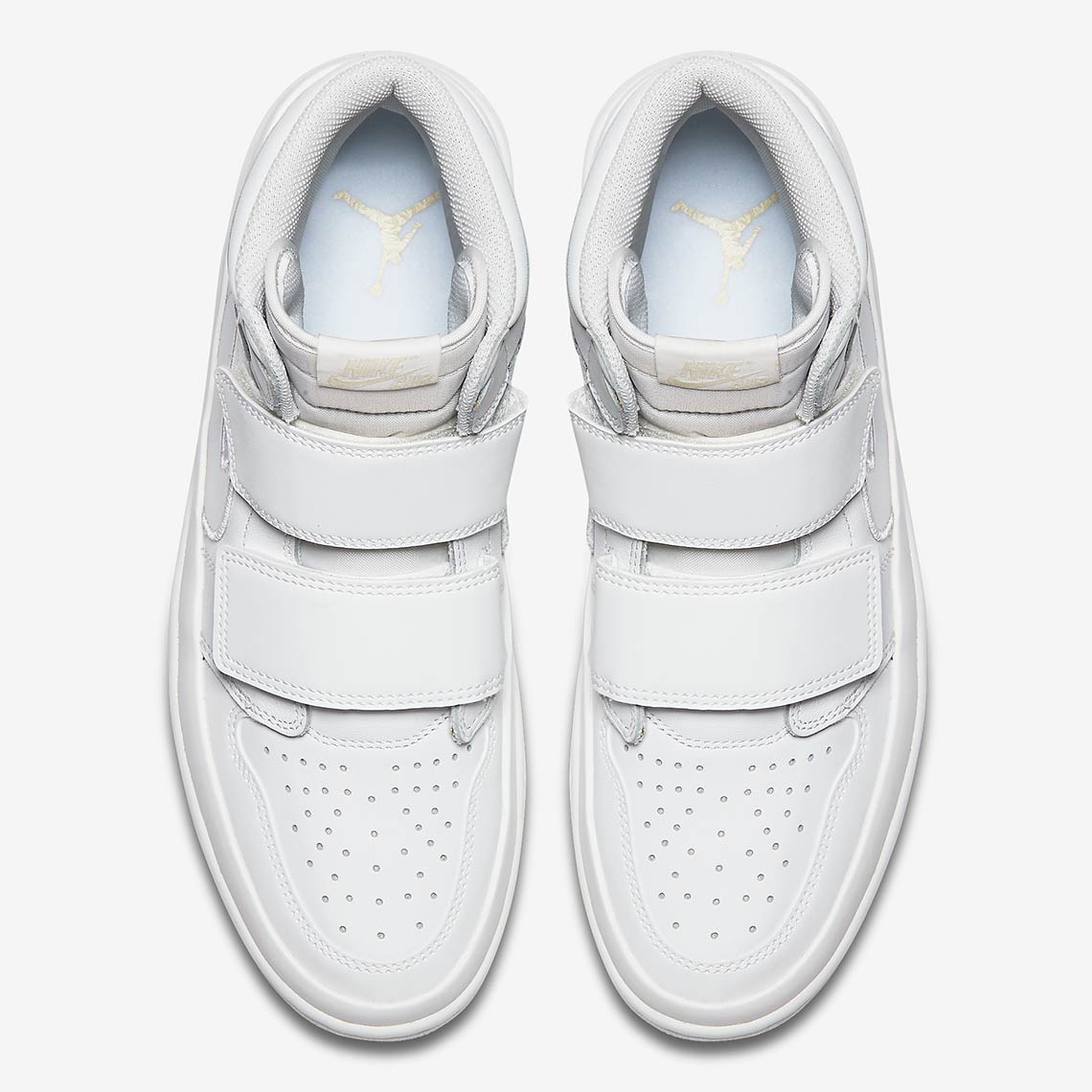 Air Jordan 1 High Double Strap White Aq7924 100 4