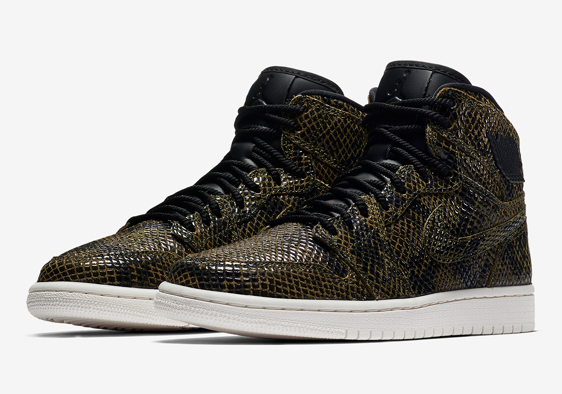 Air Jordan 1 Retro High "Snakeskin" For Women Is Available Now