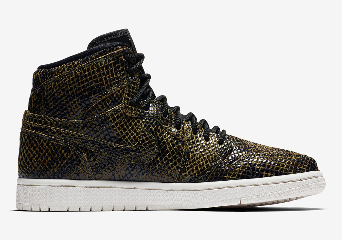 Air Jordan 1 High Snakeskin Ah7389 302 6