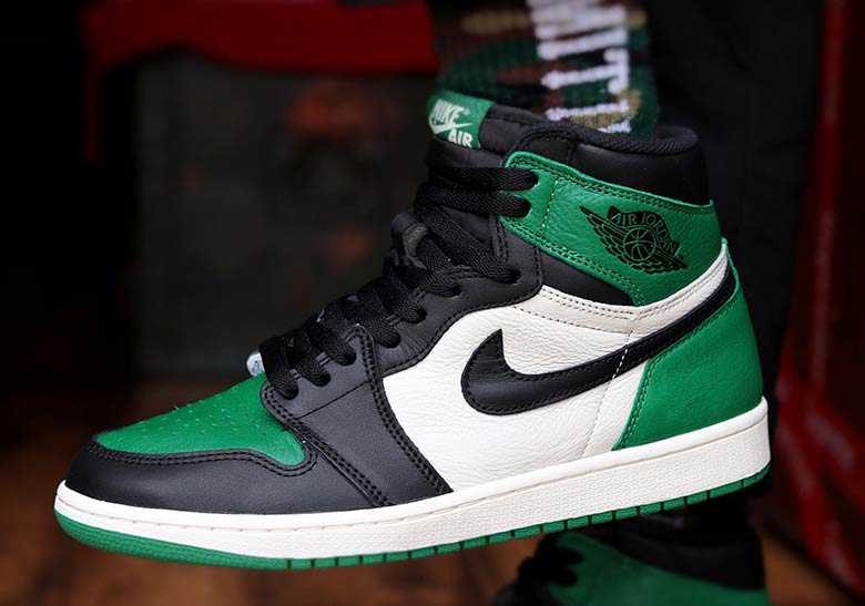 The Jordan 1 Retro High OG "Pine Green" Recalls The DMP Celtics Release