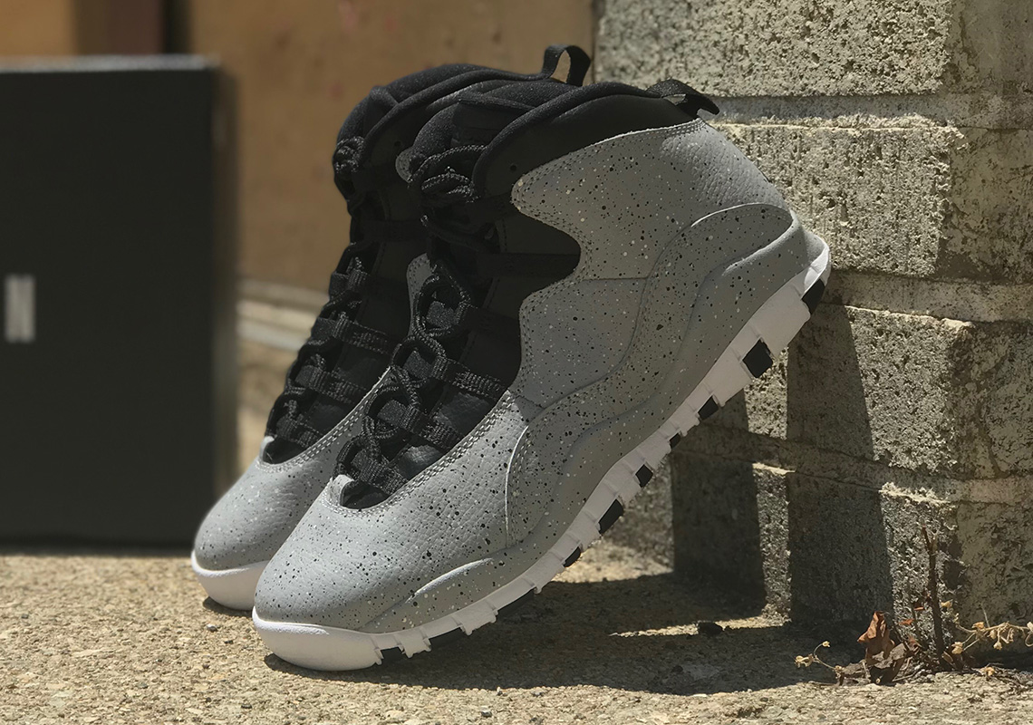 The Air Jordan 10 Retro "Light Smoke Grey" Releases On July 28th