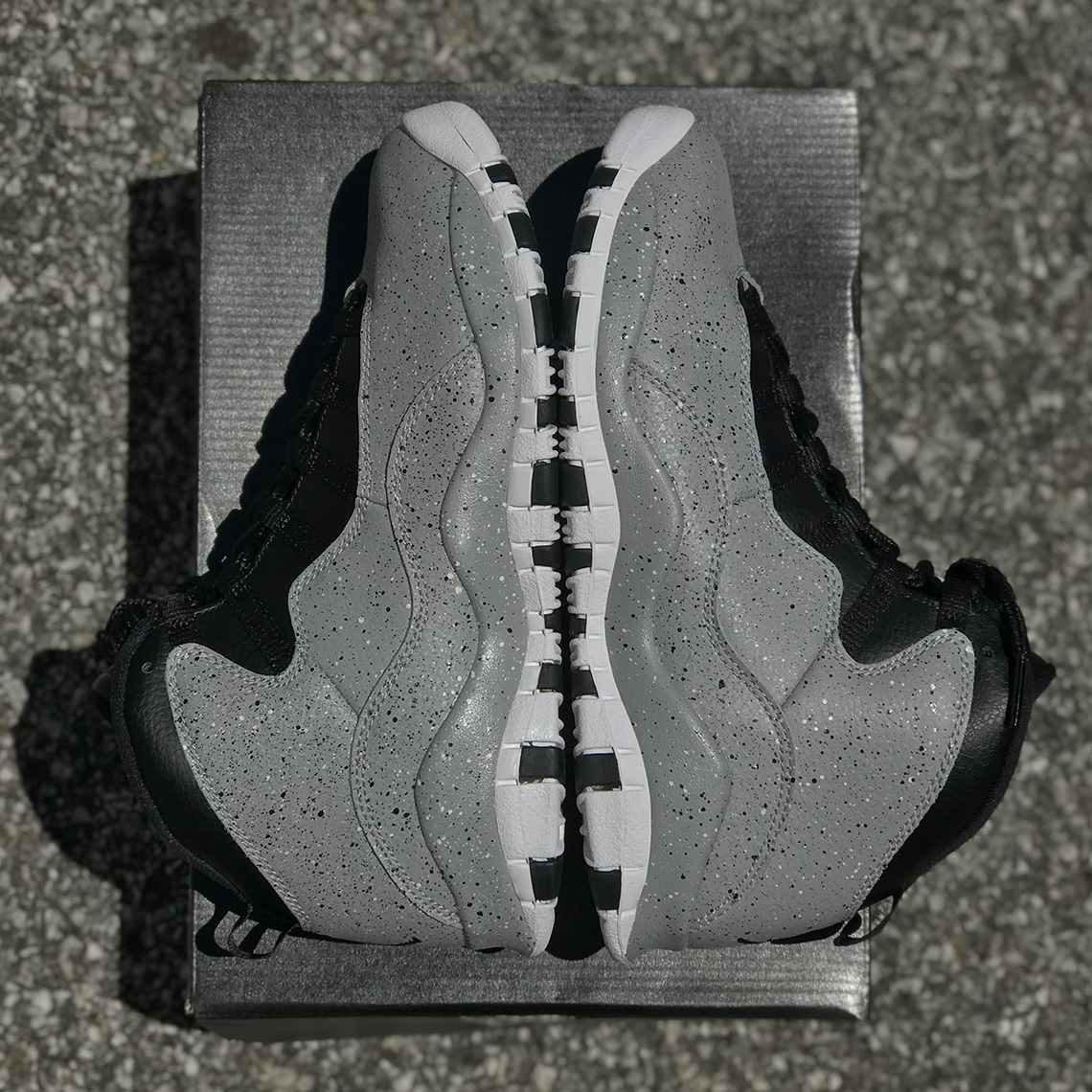 Air Jordan 10 Light Smoke Grey 310805 062 2