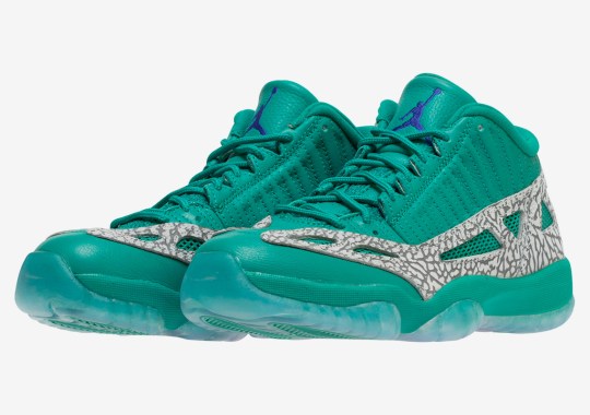 The Air Jordan 11 Low IE Is Releasing In Rio Teal