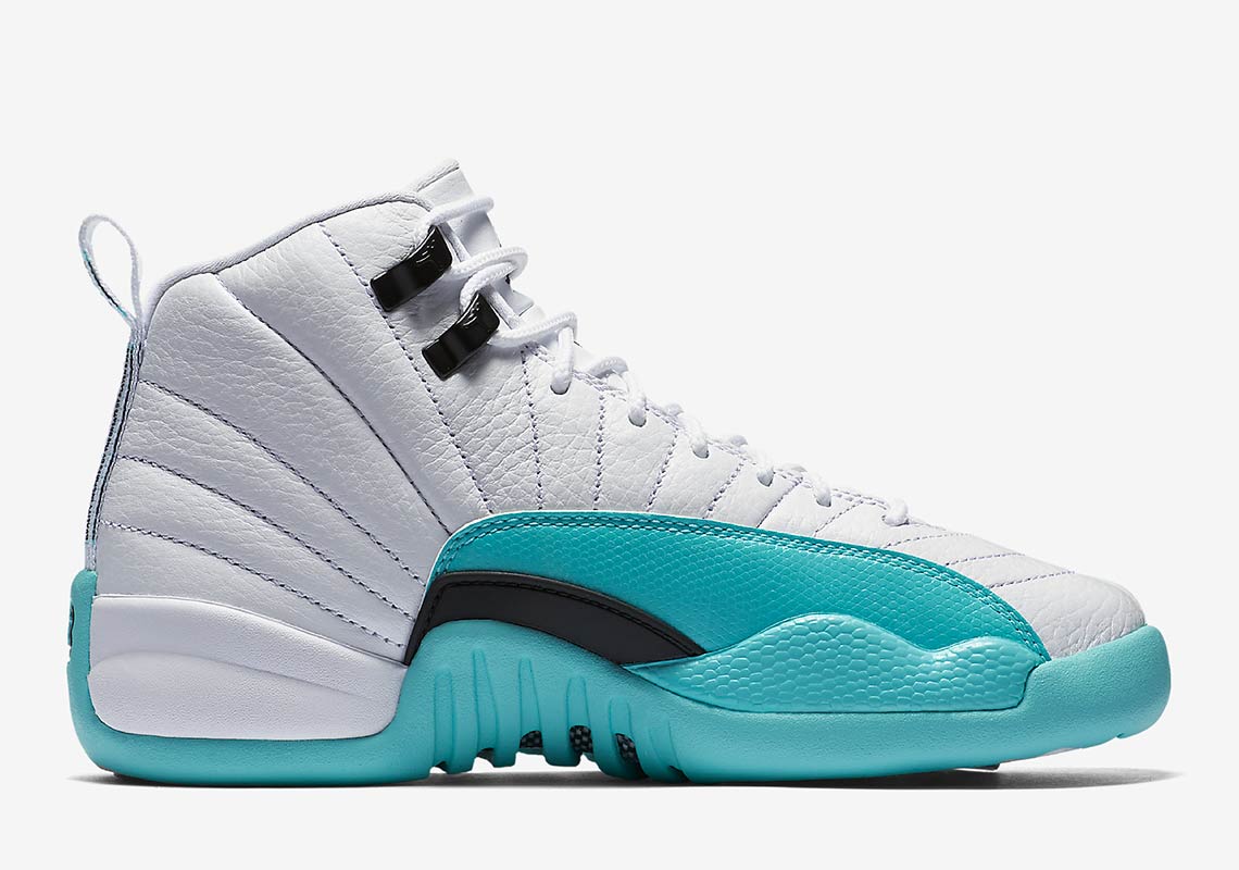 Air Jordan 12 Light Aqua 510815 100 3