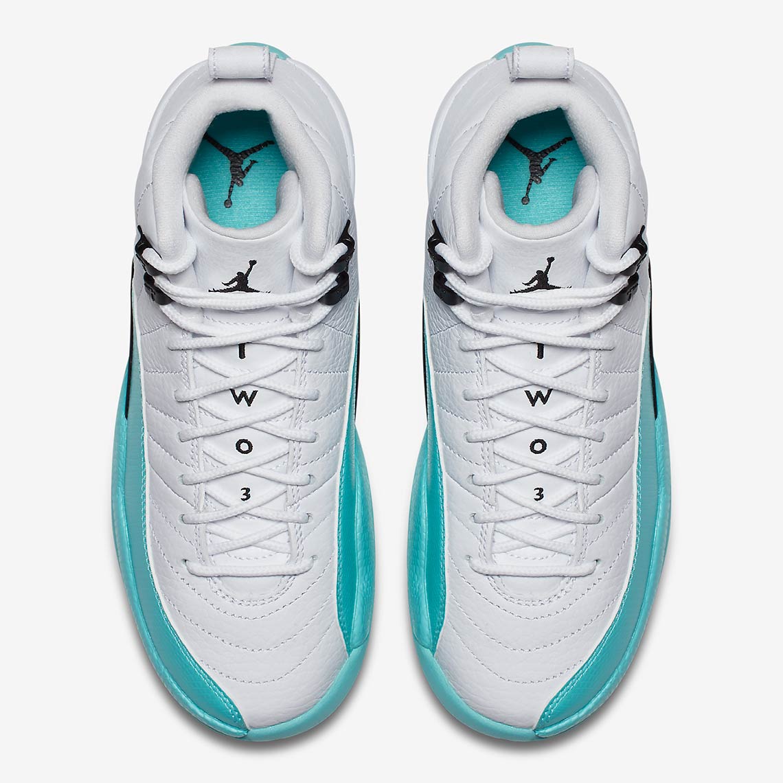 Air Jordan 12 Light Aqua 510815 100 4