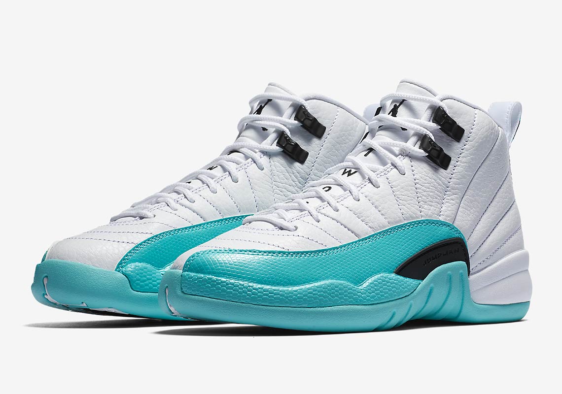 Air Jordan 12 Light Aqua 510815 100 5