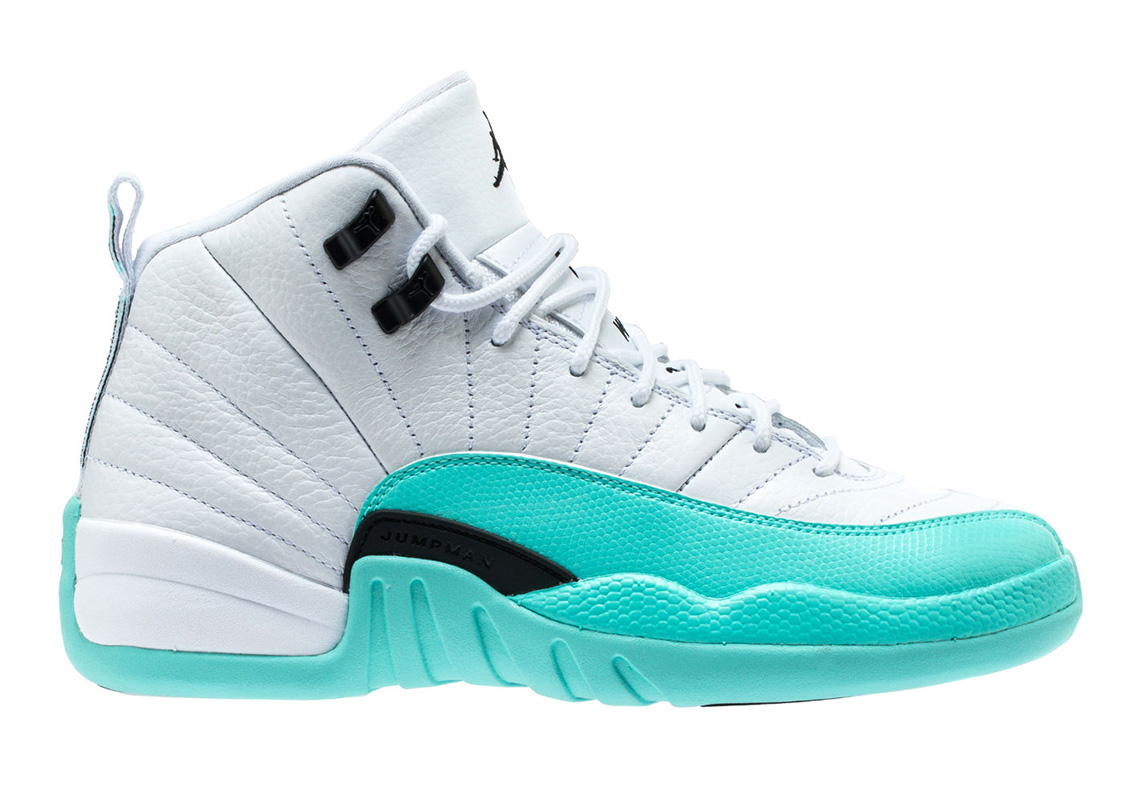 Air Jordan 12 Light Aqua 510815 100 Release Date 51