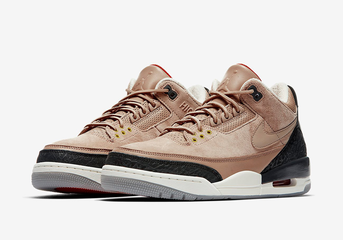 Official Images Of The Air Jordan 3 JTH "Bio Beige"