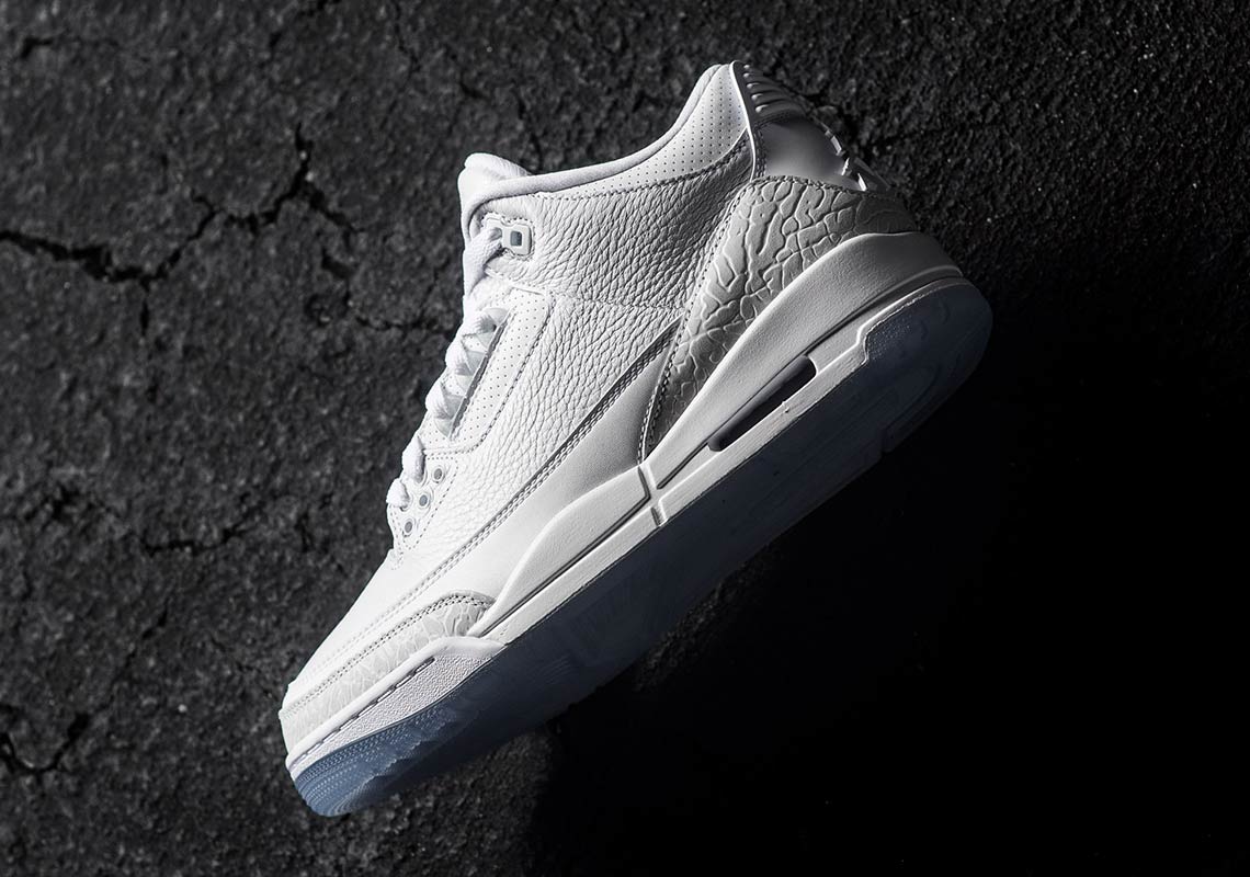 Air Jordan 3 Pure White 136064 111 8