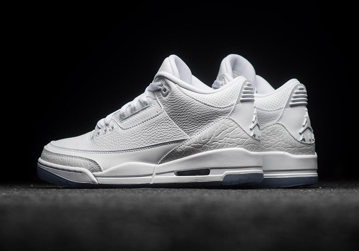 Where To Buy The Air Jordan 3 "Pure White"