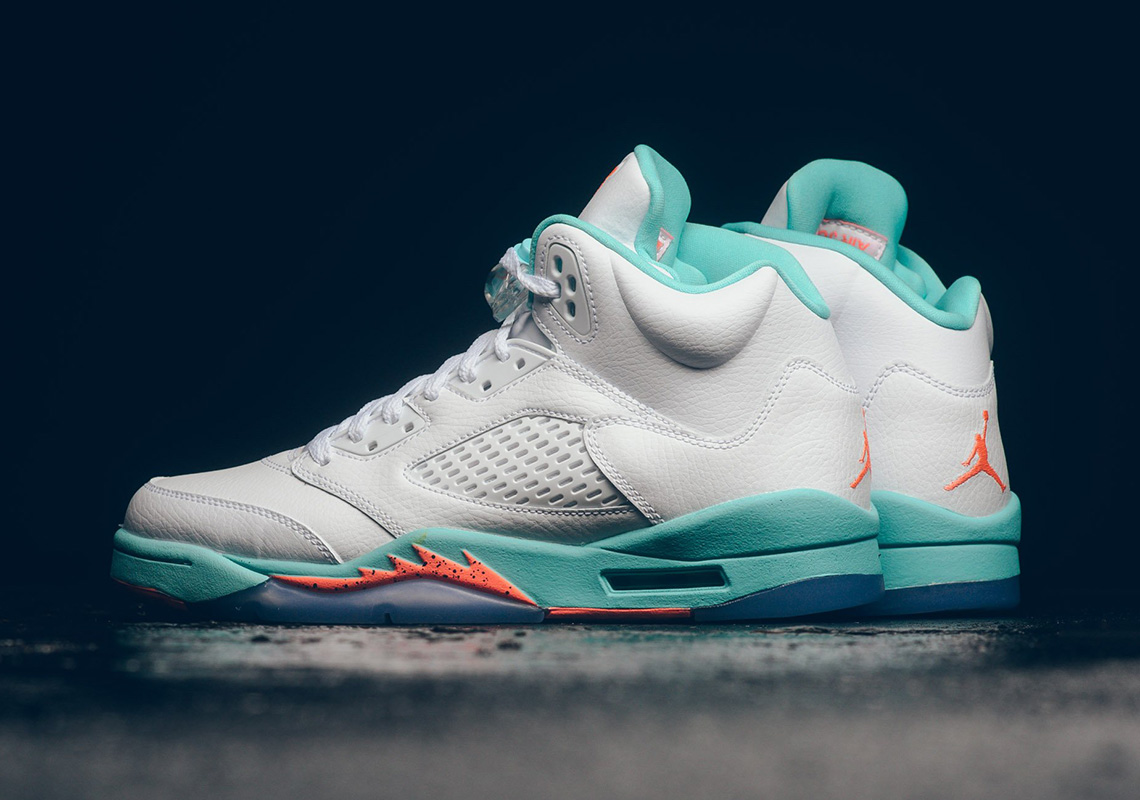 Where To Buy The Air Jordan 5 "Light Aqua"