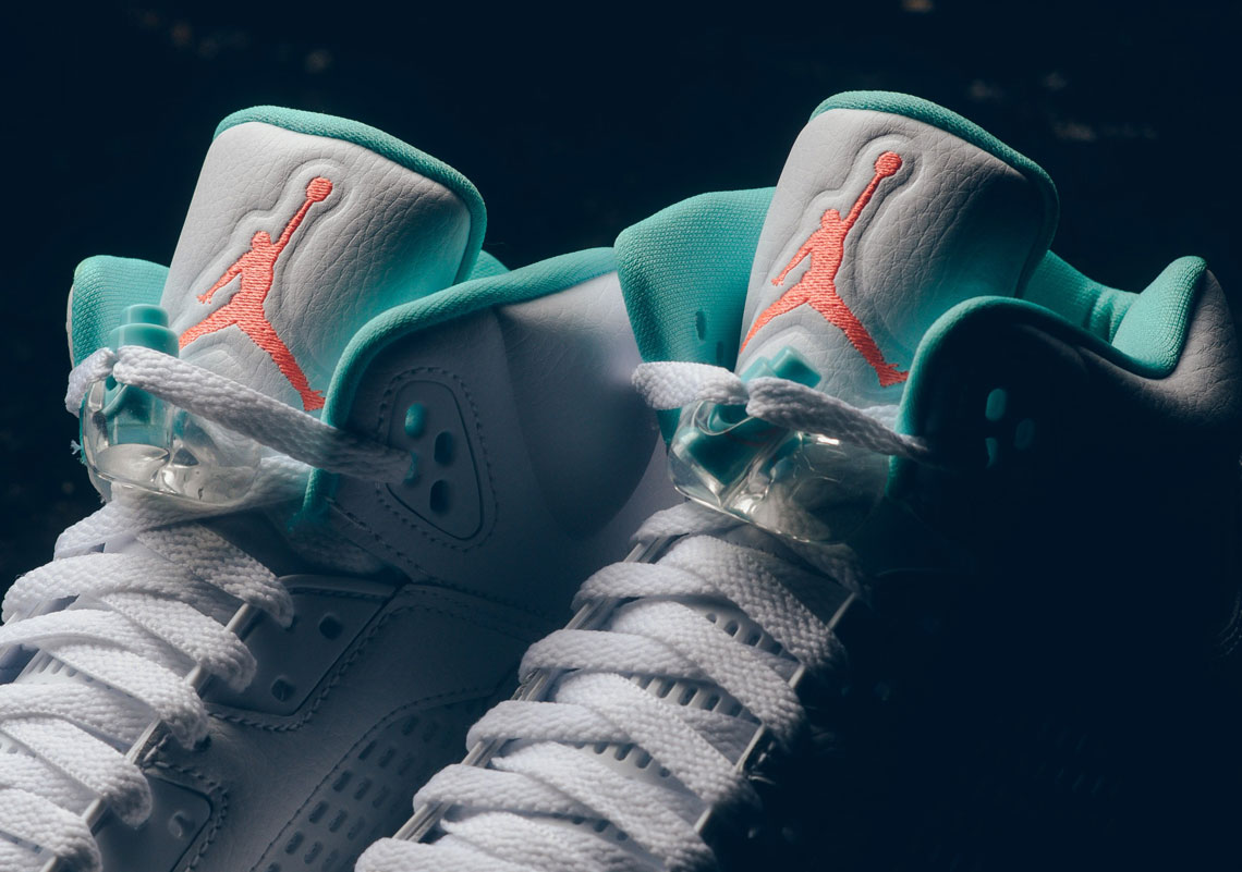Air Jordan 5 Light Aqua Where To Buy 5