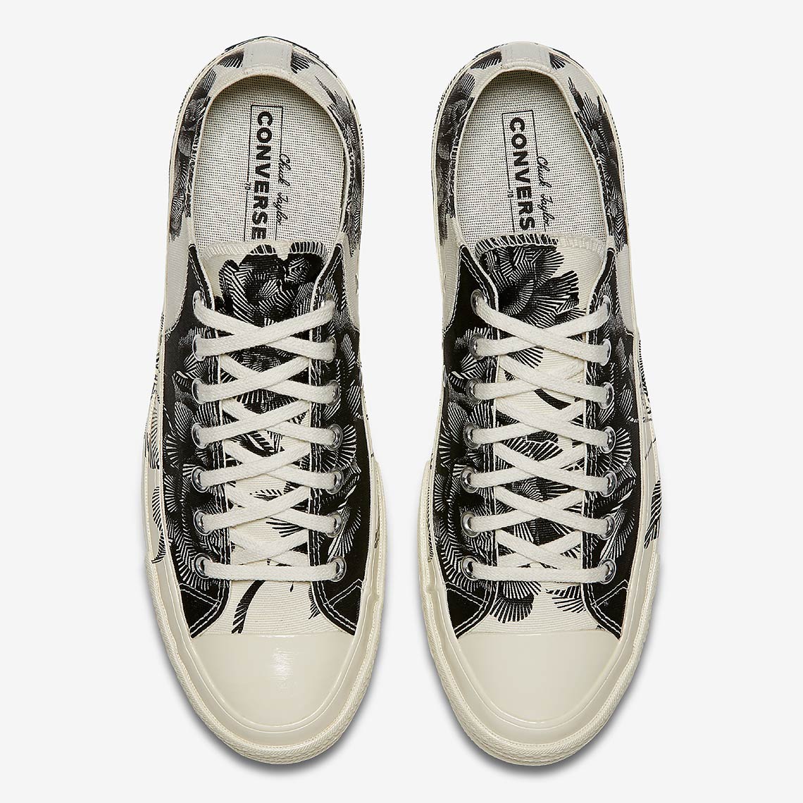 Converse Chuck 70 Low Porcelain Peony Black 4