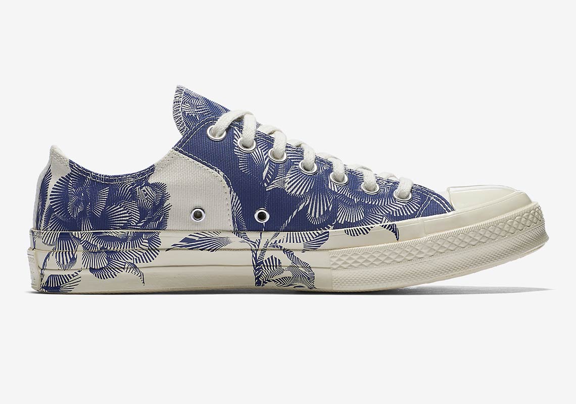 Converse Chuck 70 Low Porcelain Peony Blue 3