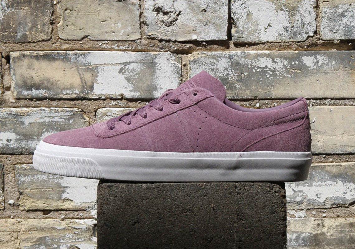 Converse One Star Purple Heel Logo 1