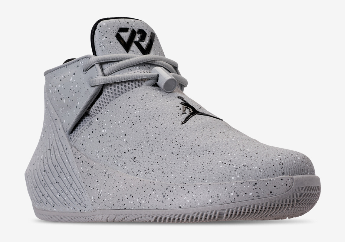 Russell Westbrook's New Jordan Low-Top Signature Shoe Is Coming In "Light Smoke"