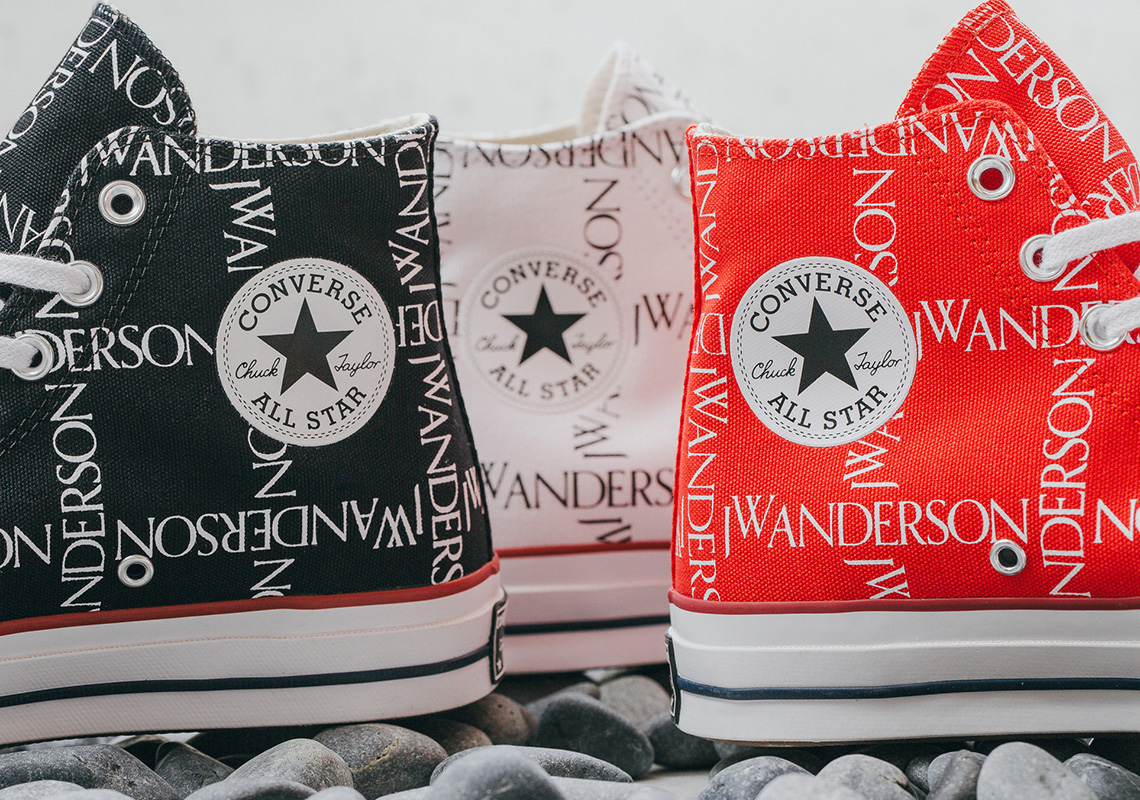 The JW Anderson x Converse Chuck 70 High Is Back In Three Colorways